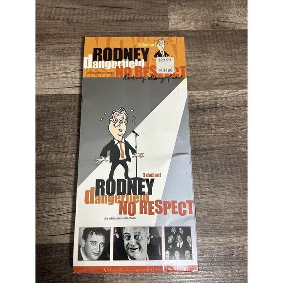 Rodney Dangerfield No Respect: 3 Dvd Ultimate Collection Box Set New Ware - Picture 1 of 10